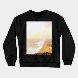 calm sea landscape Crewneck Sweatshirt